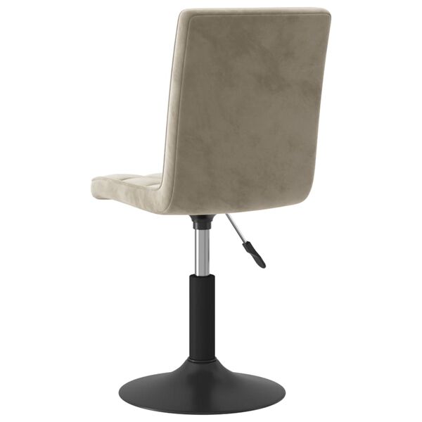 vidaXL Barski stolac svjetlosivi bar&scaron;unasti