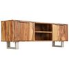 vidaXL TV ormarić od masivnog drva akacije s premazom boje meda 118 x 30 x 40 cm