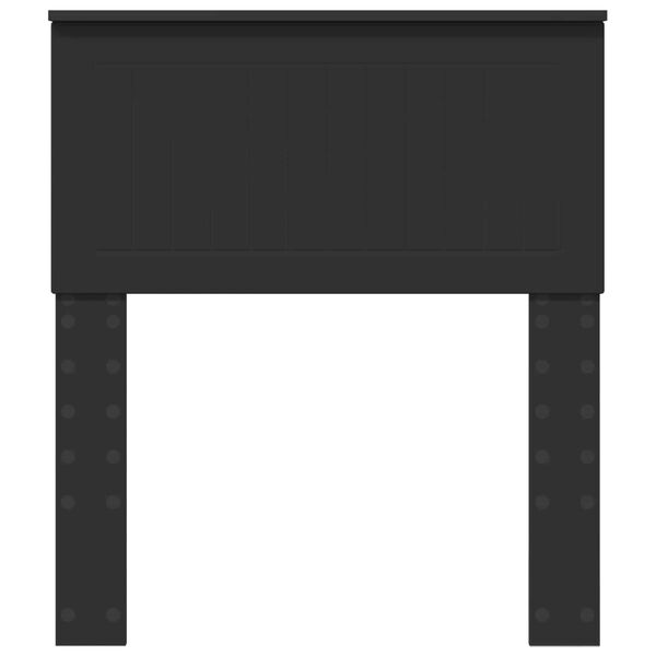 vidaXL Uzglavlje Crni hrast 75 cm Konstruirano drvo