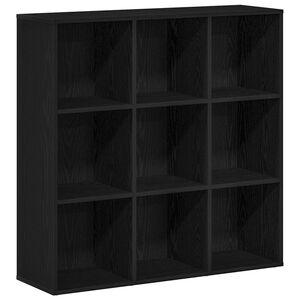 vidaXL Ormar za knjige crni hrast 98x29x97,5 cm inženjerski drvo