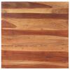 vidaXL Stolna ploča od masivnog drva bagrema 25 - 27 mm 80 x 80 cm