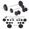 vidaXL Set &scaron;ipki i utega 90 kg