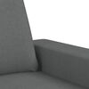 vidaXL 3-dijelni set sofa tamnosivi od tkanine