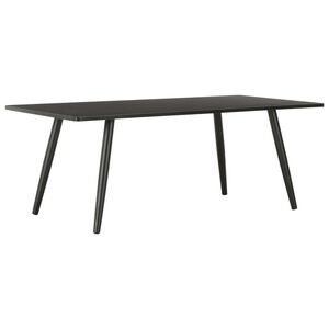 vidaXL Stolić za kavu crni 120 x 60 x 46 cm