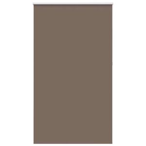 vidaXL Rolo zavjesa za zamračivanje boje kave 125x210 cm &Scaron;irina tkanine 121,6 cm Poliester