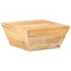 vidaXL Stolić za kavu V-oblika 66 x 66 x 30 cm od masivnog drva manga