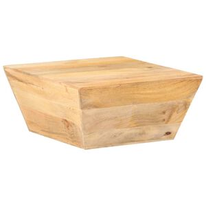 vidaXL Stolić za kavu V-oblika 66 x 66 x 30 cm od masivnog drva manga