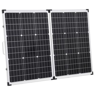 vidaXL Sklopivo postolje sa solarnim panelima 120 W 12 V