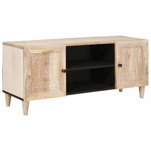 vidaXL TV Jedinice s policom Bijelo 105 x 33 x 46 cm Konstruirano drvo