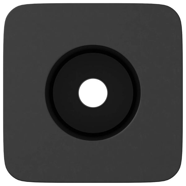 vidaXL Držač ladice 2 pcs Crna 15 x 15 x 15mm PP kopolimer