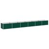 vidaXL Povi&scaron;eni vrtni krevet Zelena 600 x 80 x 55 cm