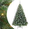 vidaXL Umjetno božićno drvce s stalakom Zelena 240 cm PE i PVC