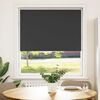 vidaXL Rolo zavjesa Blackout Black 115x130 cm &Scaron;irina tkanine 110,7 cm