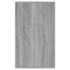 vidaXL Komoda siva boja hrasta 135 x 41 x 75 cm od konstruiranog drva