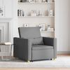 vidaXL Sofa na razvlačenje Singl Tamno siva 90 x 165 x 87 cm tkanina