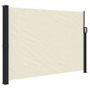 vidaXL Bočna tenda na uvlačenje krem 140 x 300 cm