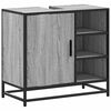 vidaXL Kupaonski ormarić za umivaonik sivi Sonoma 65x33x60 cm