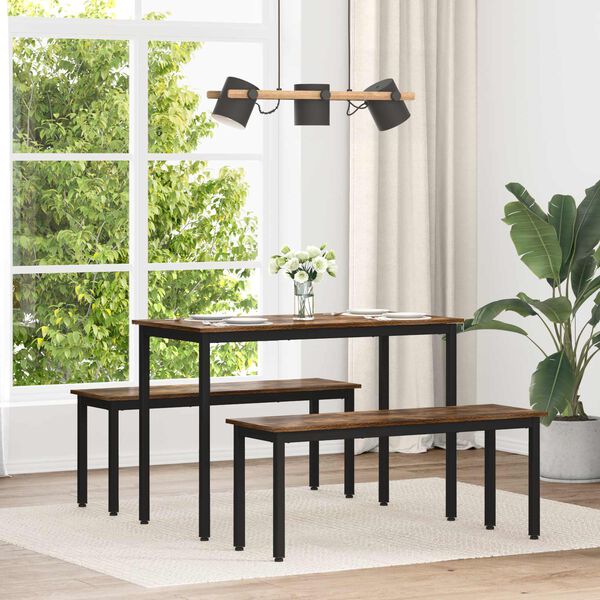 vidaXL Blagovaonski stolovi METAL