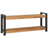 vidaXL Klupa od masivne tikovine 120 cm