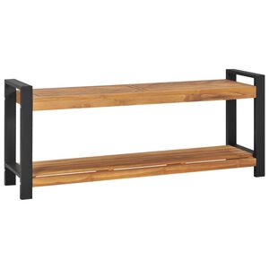 vidaXL Klupa od masivne tikovine 120 cm