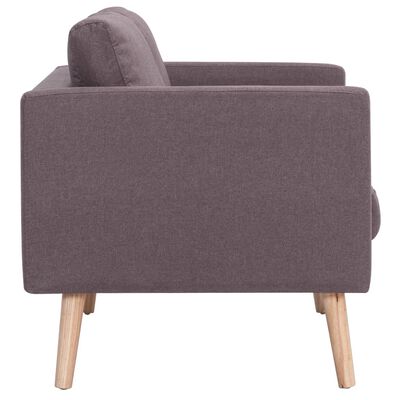 vidaXL 2-dijelni set sofa od tkanine bež