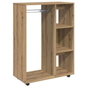 vidaXL Ormar Artisan hrast 80x40x110 cm izrađeno drvo