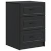 vidaXL Noćni ormar Crna 43 x 41 x 63,5 cm Konstruirano drvo