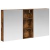 vidaXL Set ormarića za kupaonicu 3 kom. 130 x 14,5 x 70 cm