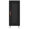 vidaXL Komoda crna 34,5 x 34 x 90 cm od konstruiranog drva