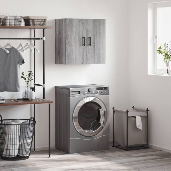 vidaXL Zidni ormarić boja hrasta sonome 60x31x60 cm konstruirano drvo