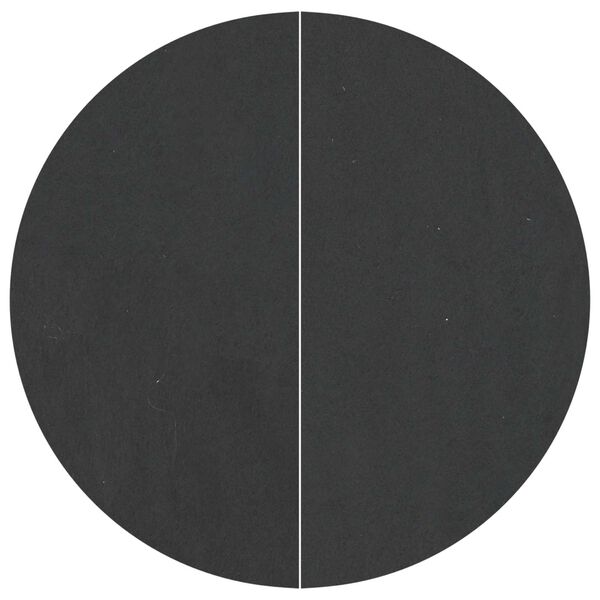 vidaXL Podni sheet za bazen Crna &Oslash; 244 cm Neslojno platno