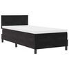 vidaXL LED Box Spring Krevet s uzglavljem Crna 100 x 200 cm Bar&scaron;un