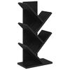 vidaXL Polica za knjige drvo 4-nivo 30 x 18 x 60 cm Konstruirano drvo