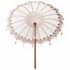 vidaXL Baline&scaron;ki Parasol Krema 215 x 215 x 260 cm