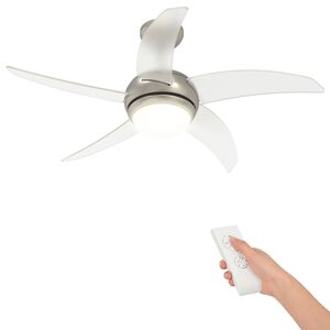 vidaXL Ventilator za strop s svjetlom i daljinskim upravljačem