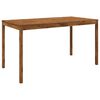 vidaXL Stol za bar u vrtu Prirodna 196 x 100 x 105 cm