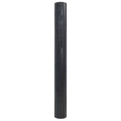 vidaXL Tepih pravokutni sivi 60 x 200 cm od bambusa