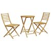 vidaXL 3-dijelni bistro set od bambusa