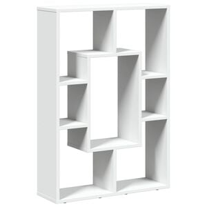 vidaXL Biblioteka bijela 63x20x90 cm, inženjerski drvo