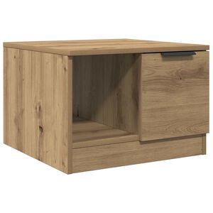 vidaXL Stol za kavu Artisan hrast 50x50x36 cm izrađeno drvo