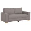 vidaXL Dvosjed Kauč Taupe 180x78x84 cm Tkanina