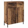 vidaXL Highboard Zidne Staro drvo 69,5 x 34 x 180 cm Konstruirano drvo