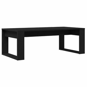 vidaXL Kava Stol Crni hrast 102 x 50 x 35 cm Konstruirano drvo