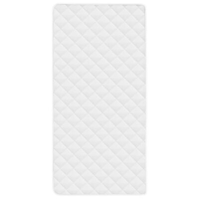 vidaXL Zaštitni prekrivač za madrac bijeli 90 x 200 cm teški