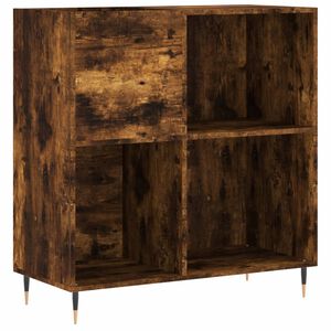 vidaXL Ormarić za ploče boja hrasta 84,5x38x89 cm konstruirano drvo