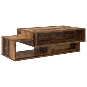 vidaXL Kava Stol Staro drvo 105 x 50 x 32,5 cm Konstruirano drvo