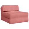vidaXL Sofa na razvlačenje Ružičasta 60 x 70 x 41 cm Tkanina