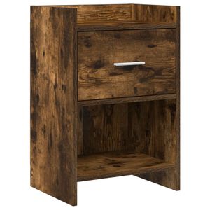 vidaXL Noćni ormarići Dimljeni hrast 40 x 30 x 60 cm Konstruirano drvo