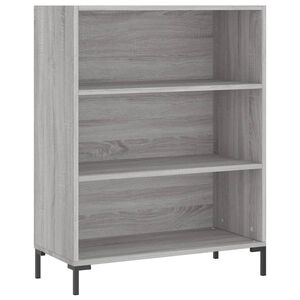 vidaXL Regal za knjige boja hrasta 69,5x32,5x90 cm konstruirano drvo