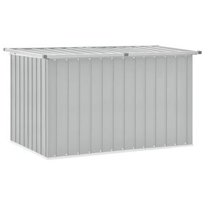 vidaXL Vrtna kutija za pohranu siva 149 x 99 x 93 cm